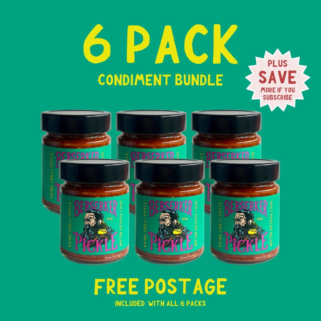 Berserker Pickle – Spicy Pickled Relish (250g)