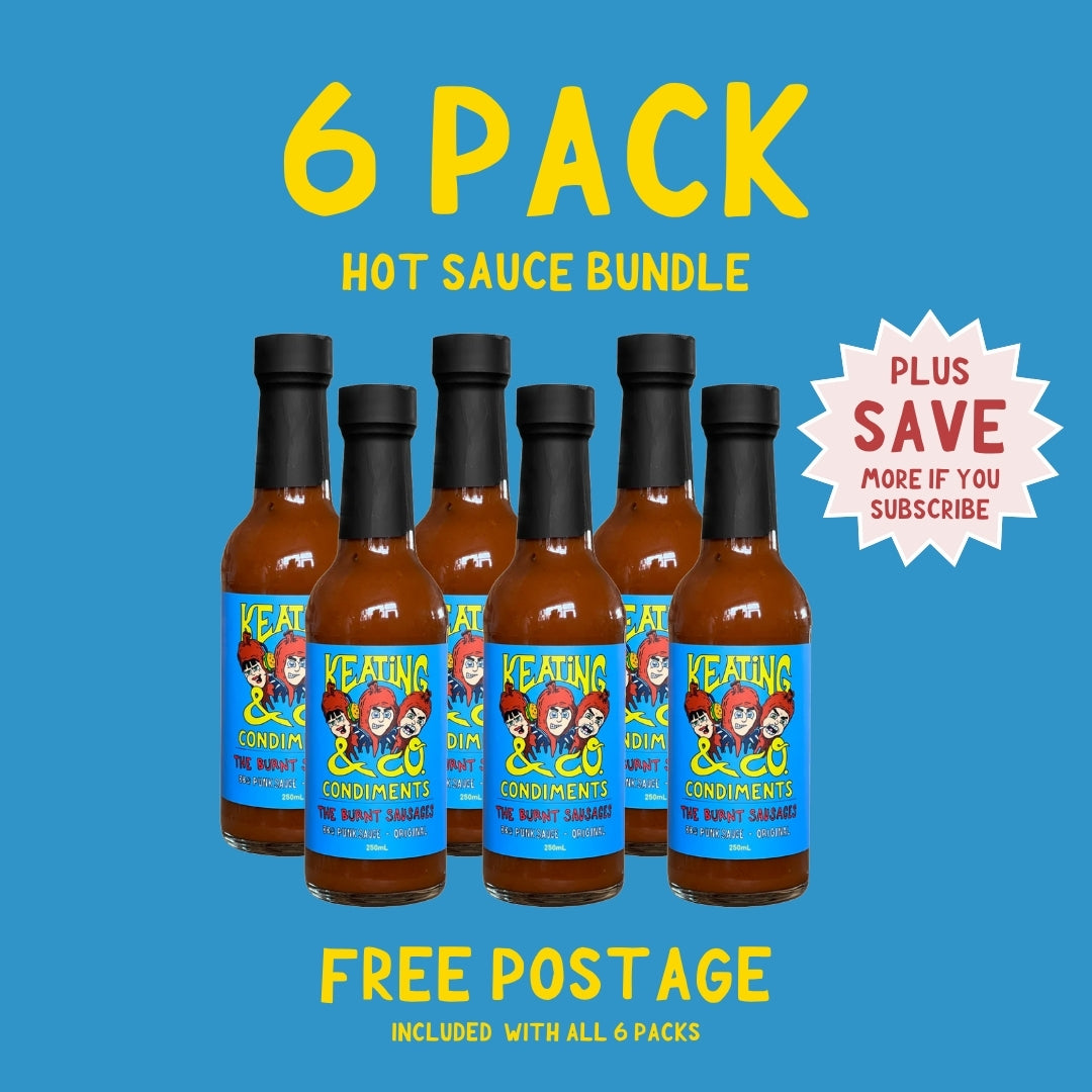 BBQ Punk Sauce (Original) – Smoky BBQ Sauce 250ml (The Burnt Sausages x Keating & Co)