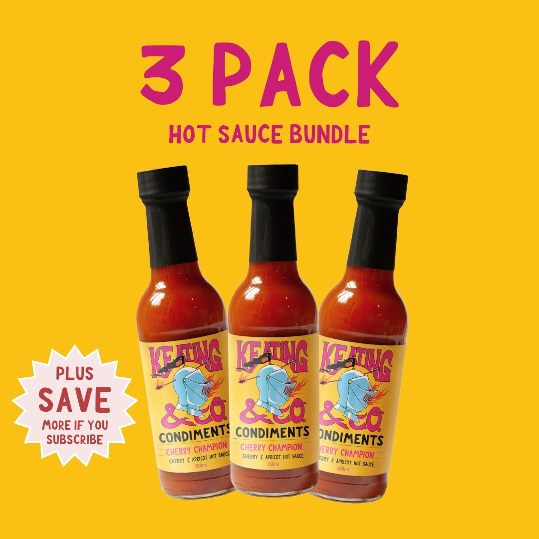 Cherry Champion – Medium Cherry & Apricot Hot Sauce (250ml)