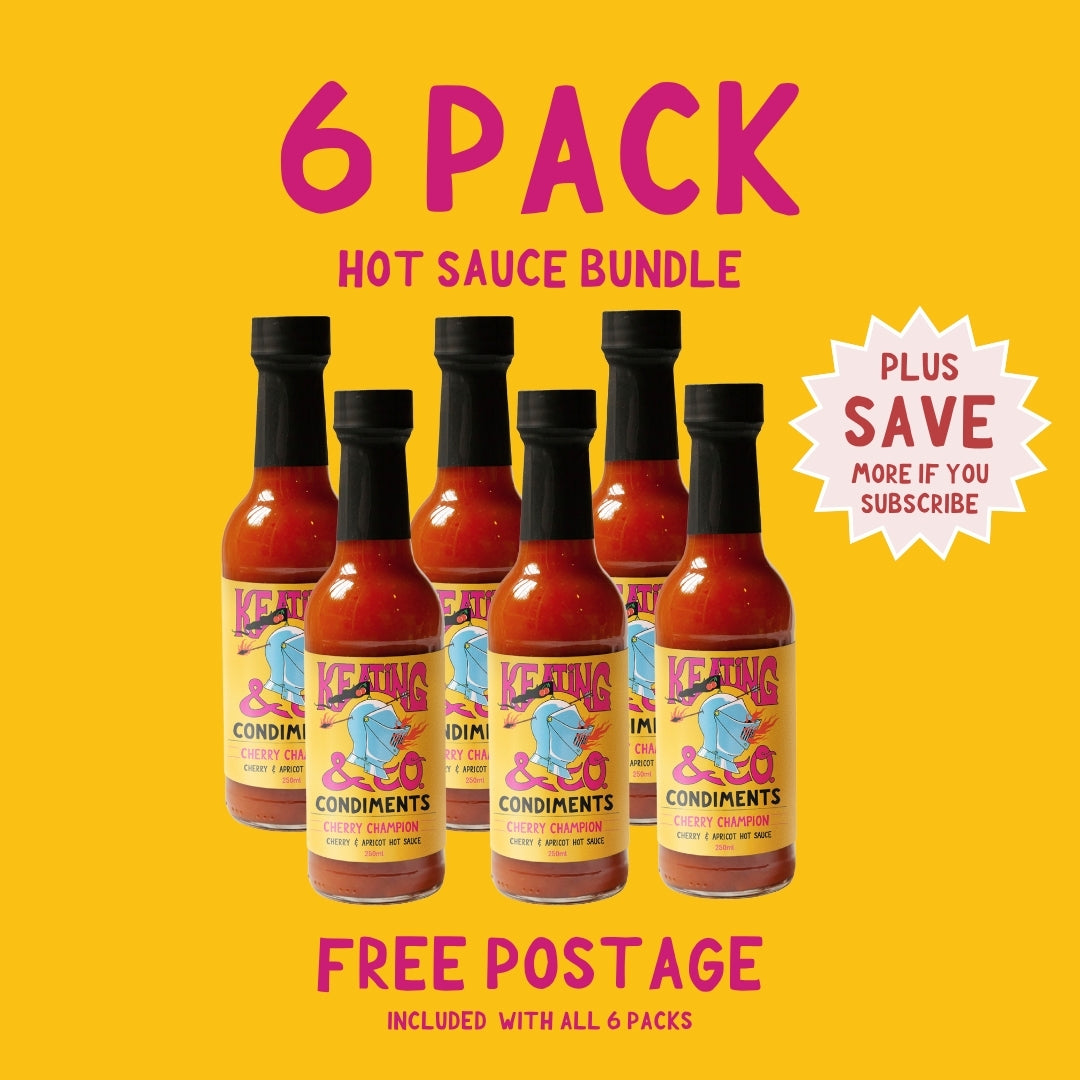Cherry Champion – Medium Cherry & Apricot Hot Sauce (250ml)