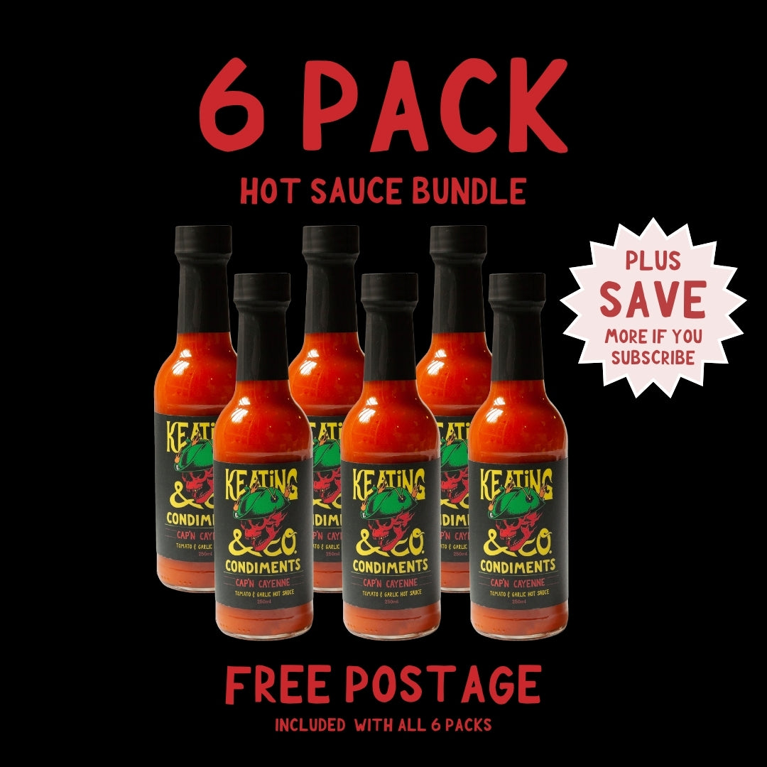 Cap’n Cayenne – Classic Cayenne Hot Sauce (250ml)