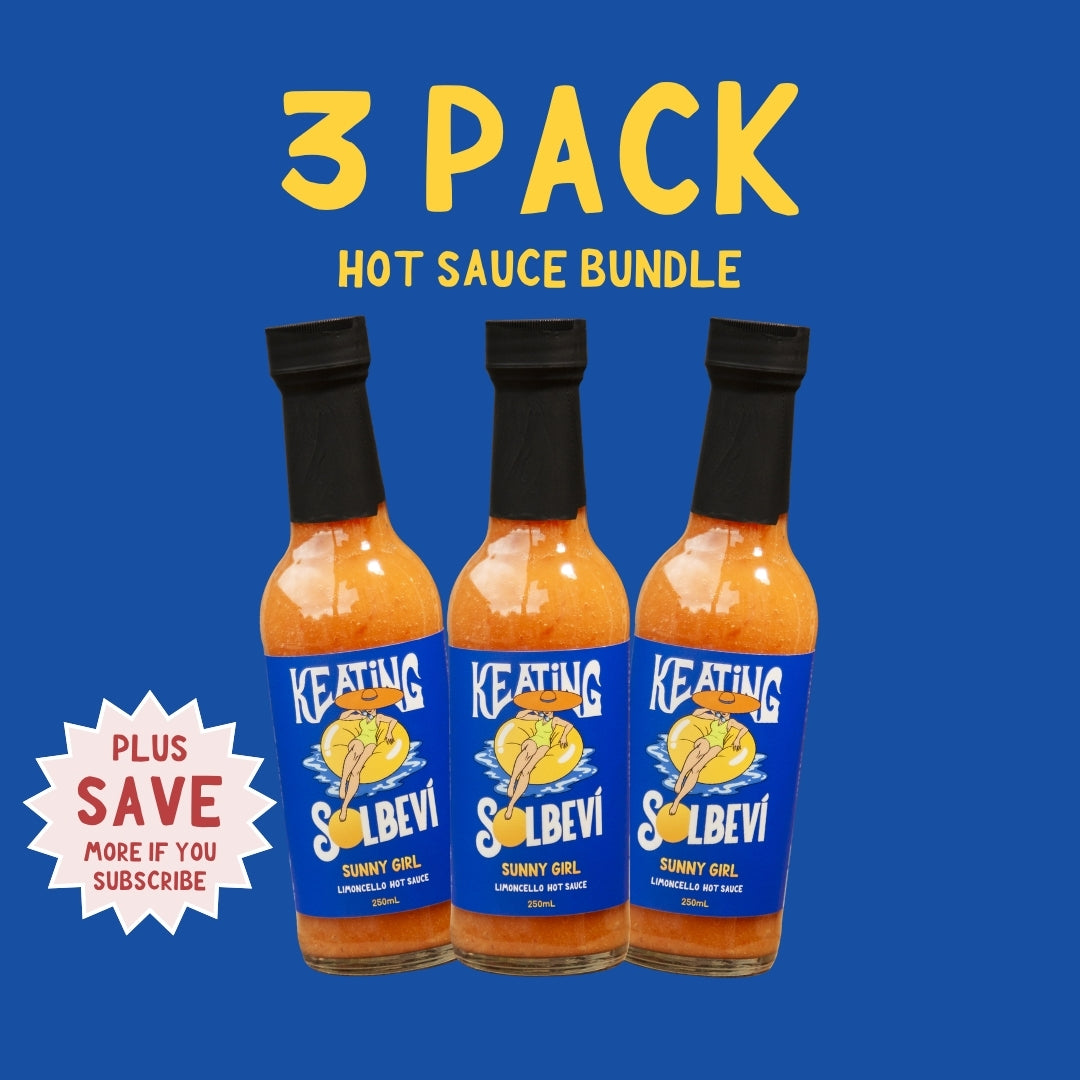 Sunny Girl – Limoncello Hot Sauce 250ml (Solbevi x Keating & Co)
