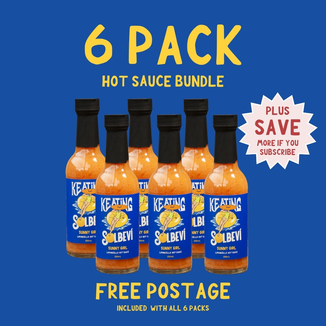 Sunny Girl – Limoncello Hot Sauce 250ml (Solbevi x Keating & Co)