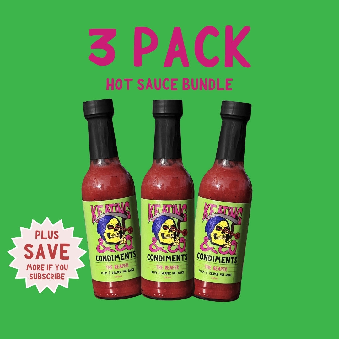 The Reaper – Intense Carolina Reaper & Plum Hot Sauce (250ml)