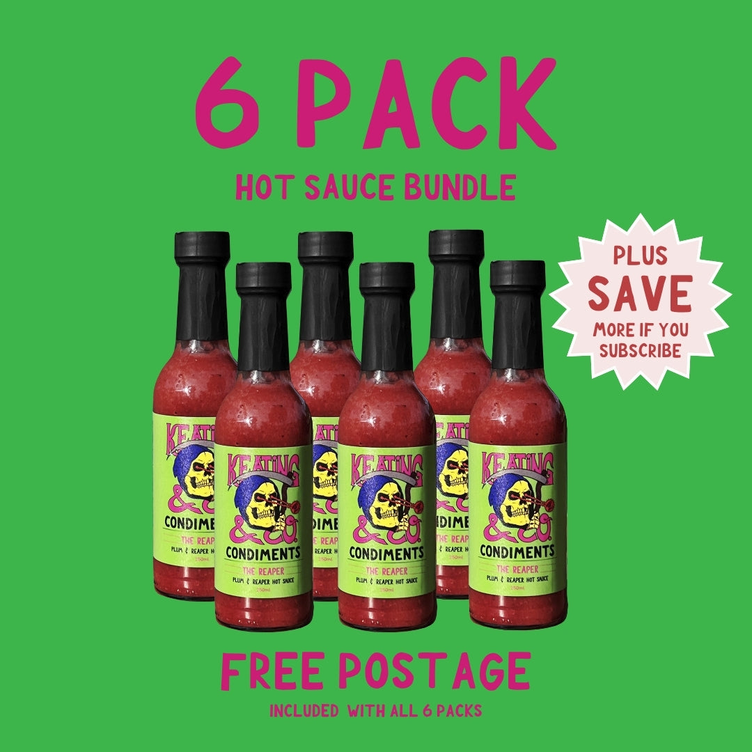 The Reaper – Intense Carolina Reaper & Plum Hot Sauce (250ml)