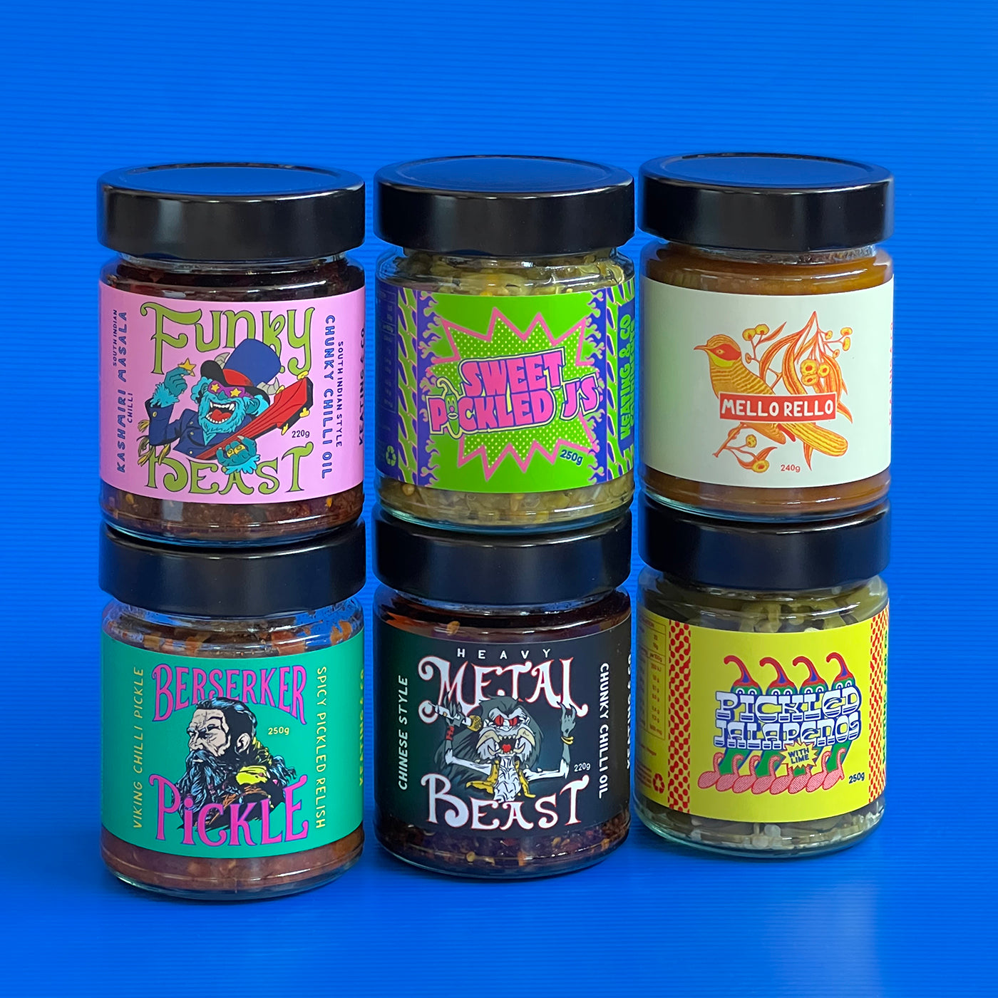 Jar Jar 6 – Condiments Best Sellers Bundle