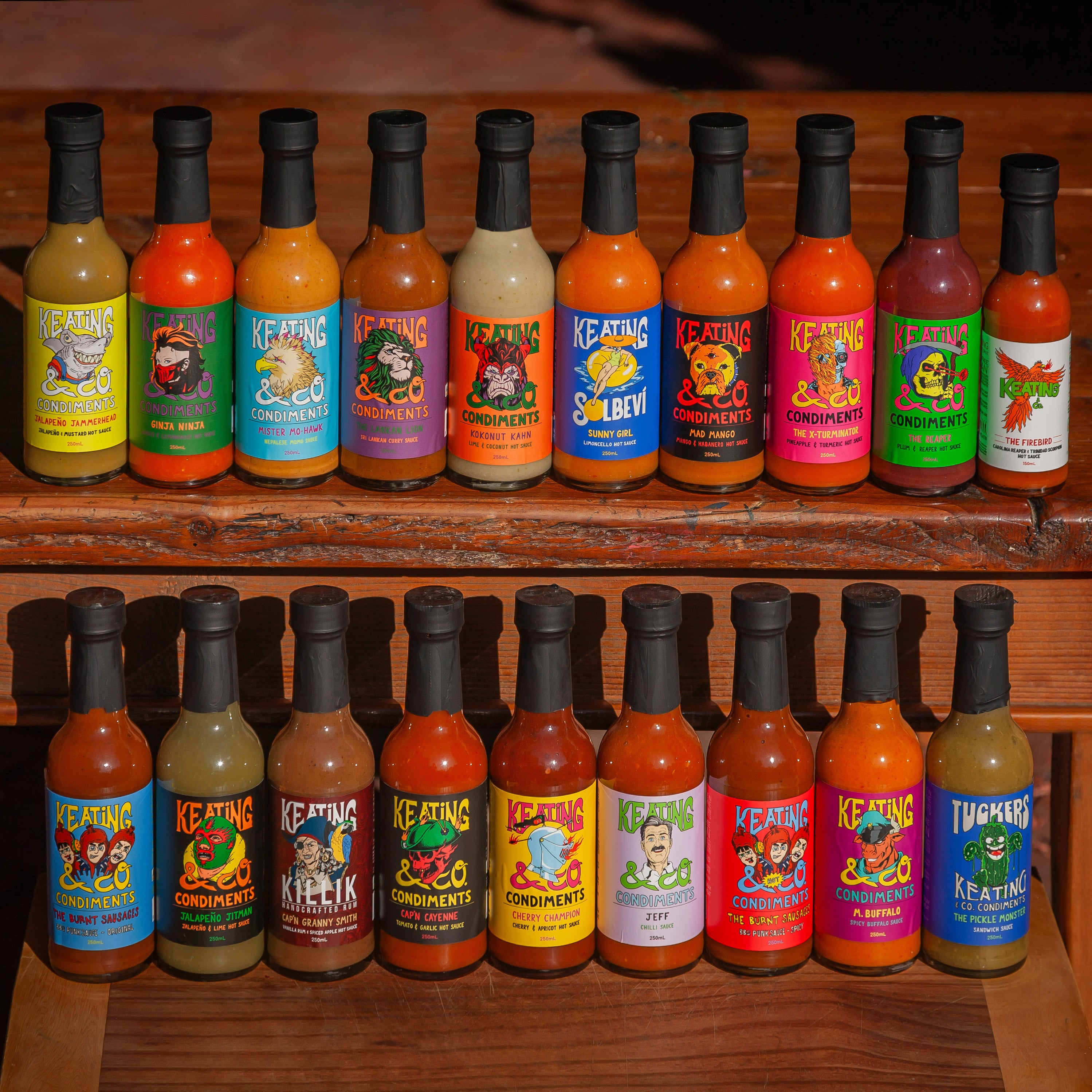 Royal Rumble (19 sauces) – keating & co. condiments