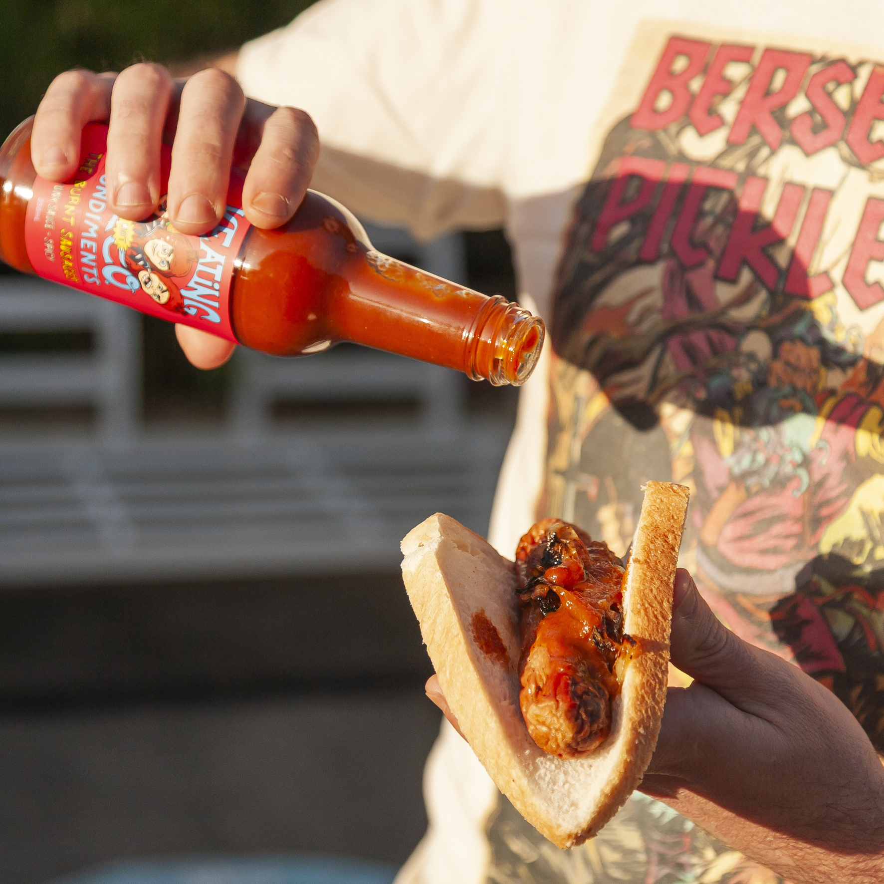 BBQ Punk Sauce (Spicy) – Spicy BBQ Hot Sauce 250ml (The Burnt Sausages x Keating & Co)
