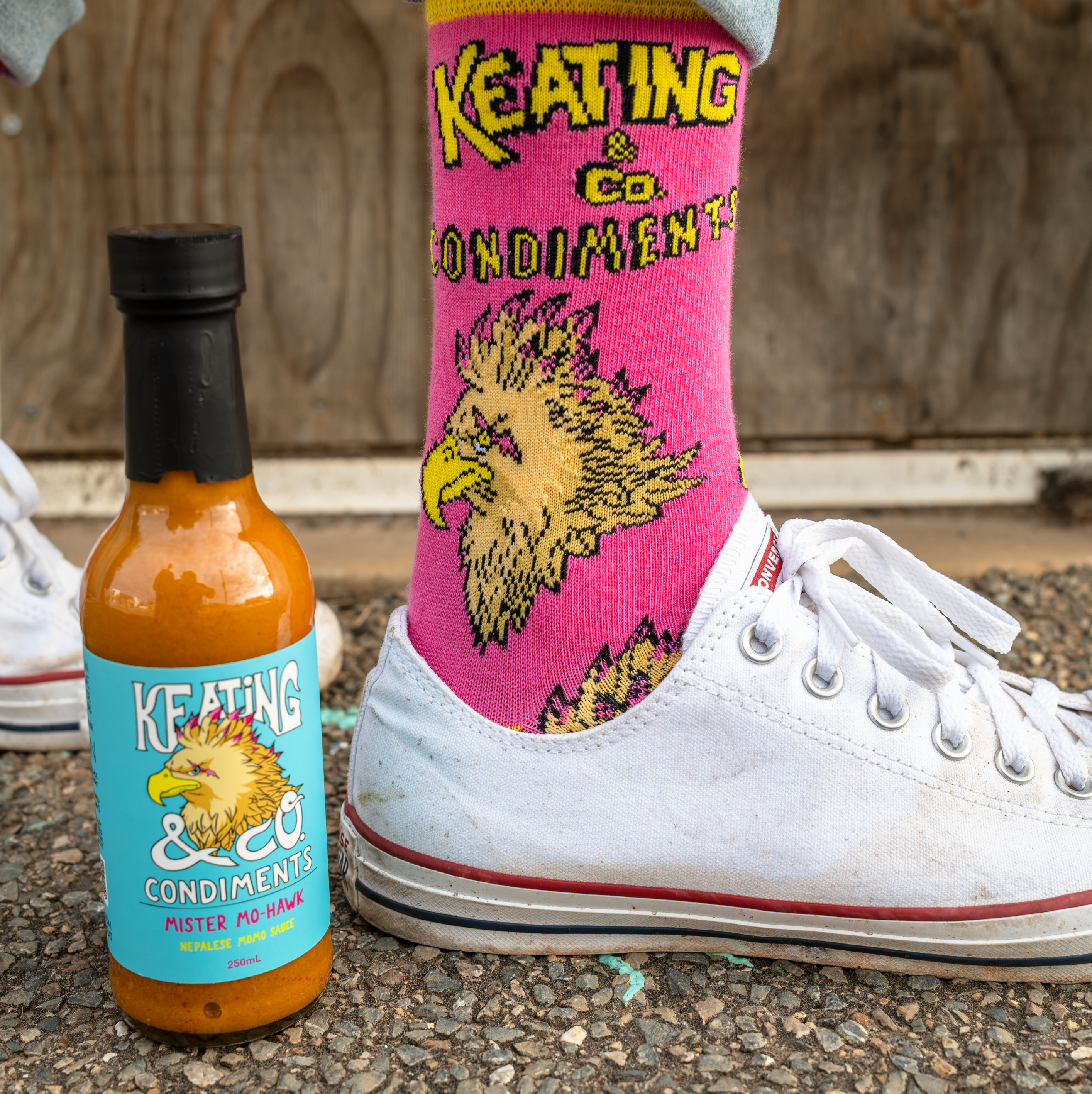 Mister Mo-Hawk Socks (Offbeat Socks Collaboration)