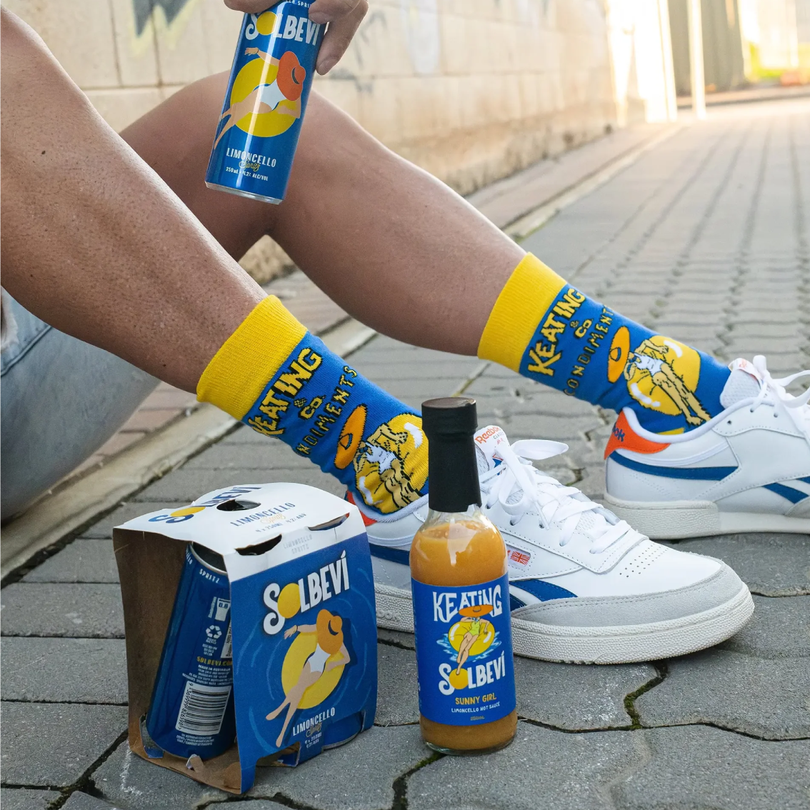 Sunny Girl Socks (Offbeat x Solbevi x Keating & Co.)