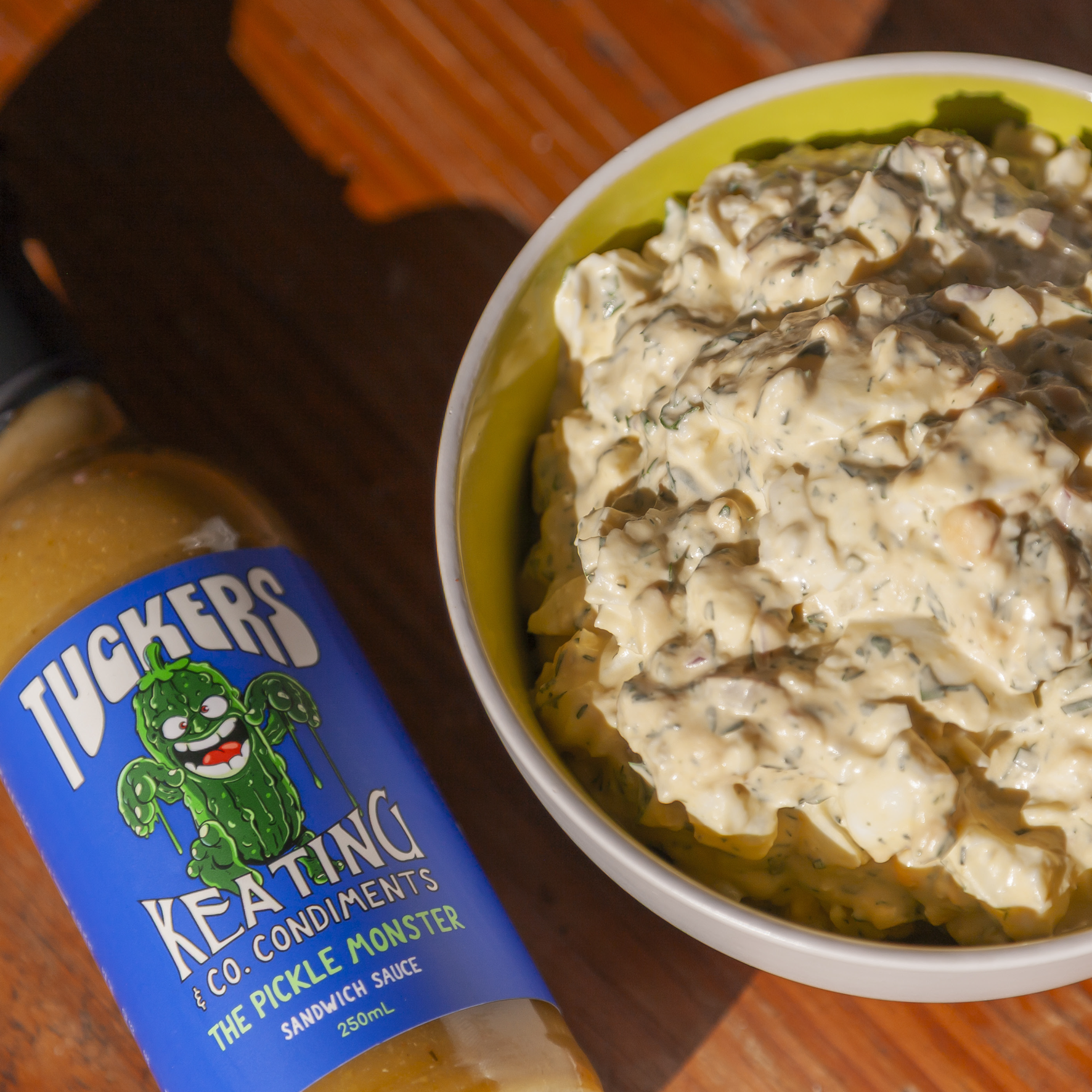 The Pickle Monster – Spicy Pickle Hot Sauce 250ml (Tuckers x Keating & Co)
