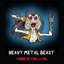 Load image into Gallery viewer, Heavy Metal Beast – Aromatic Chinese-Style Chilli Oil (220g)