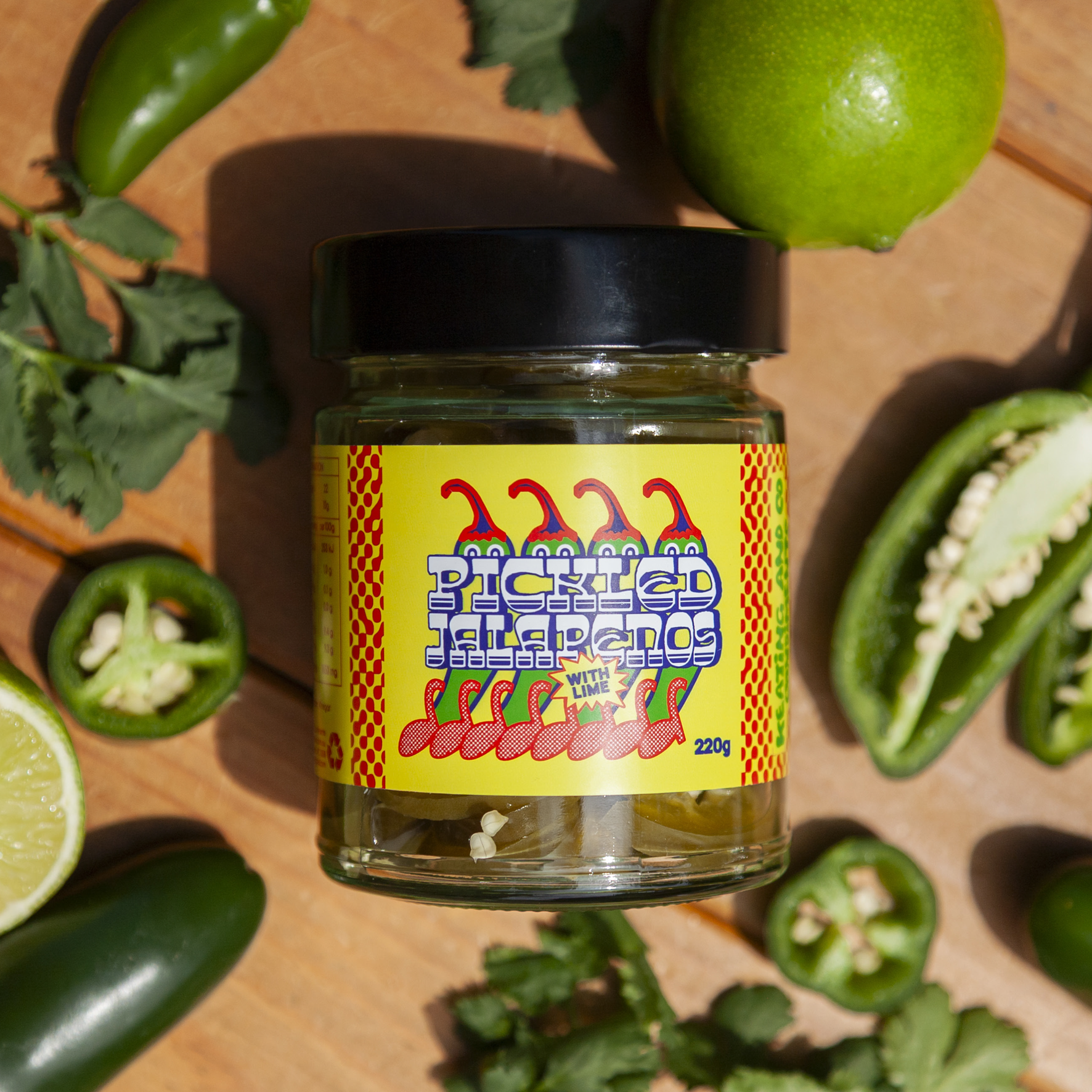 Pickled Jalapeno with Lime (250g)