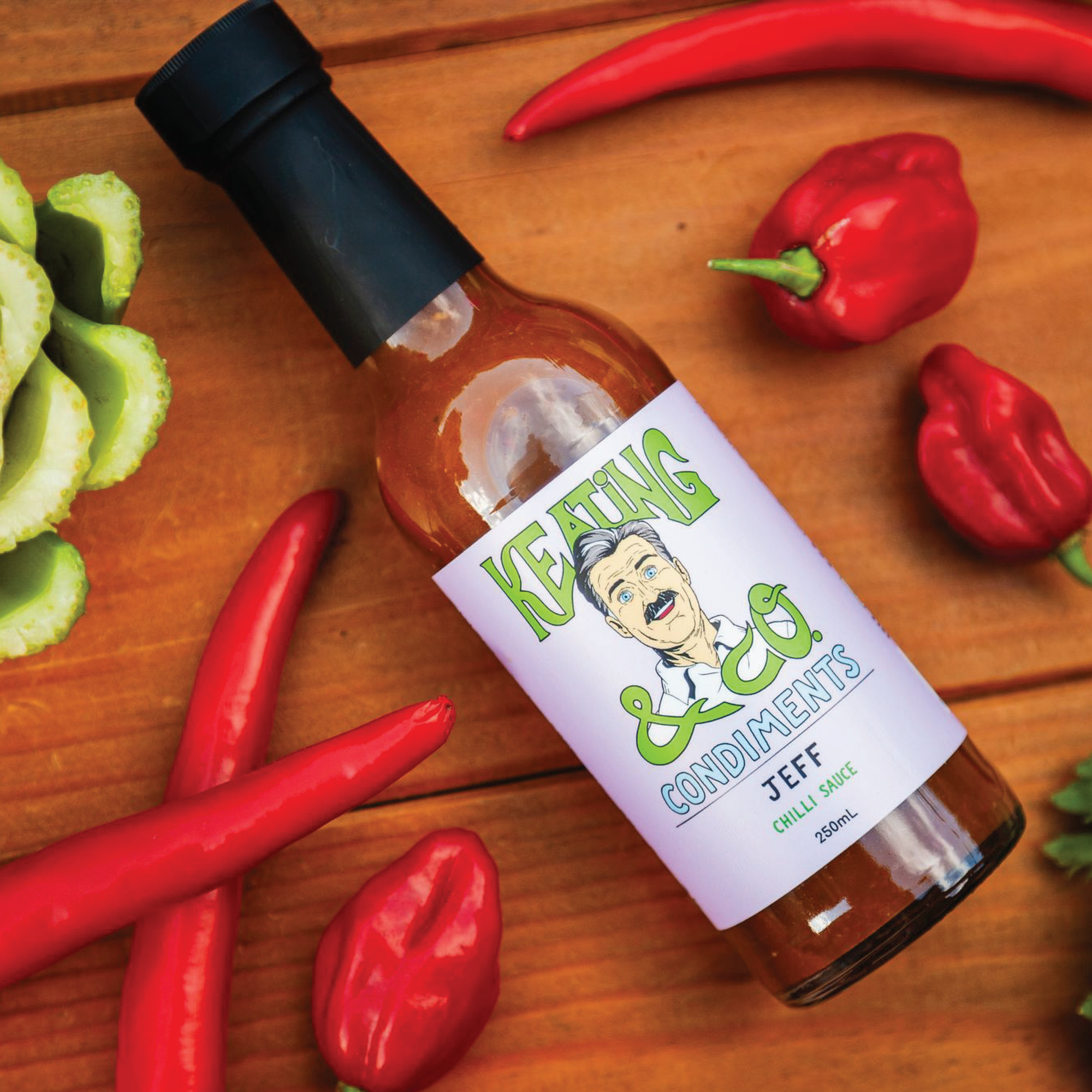 Jeff Chilli Sauce – Classic Medium-Heat Chilli Sauce (250ml)