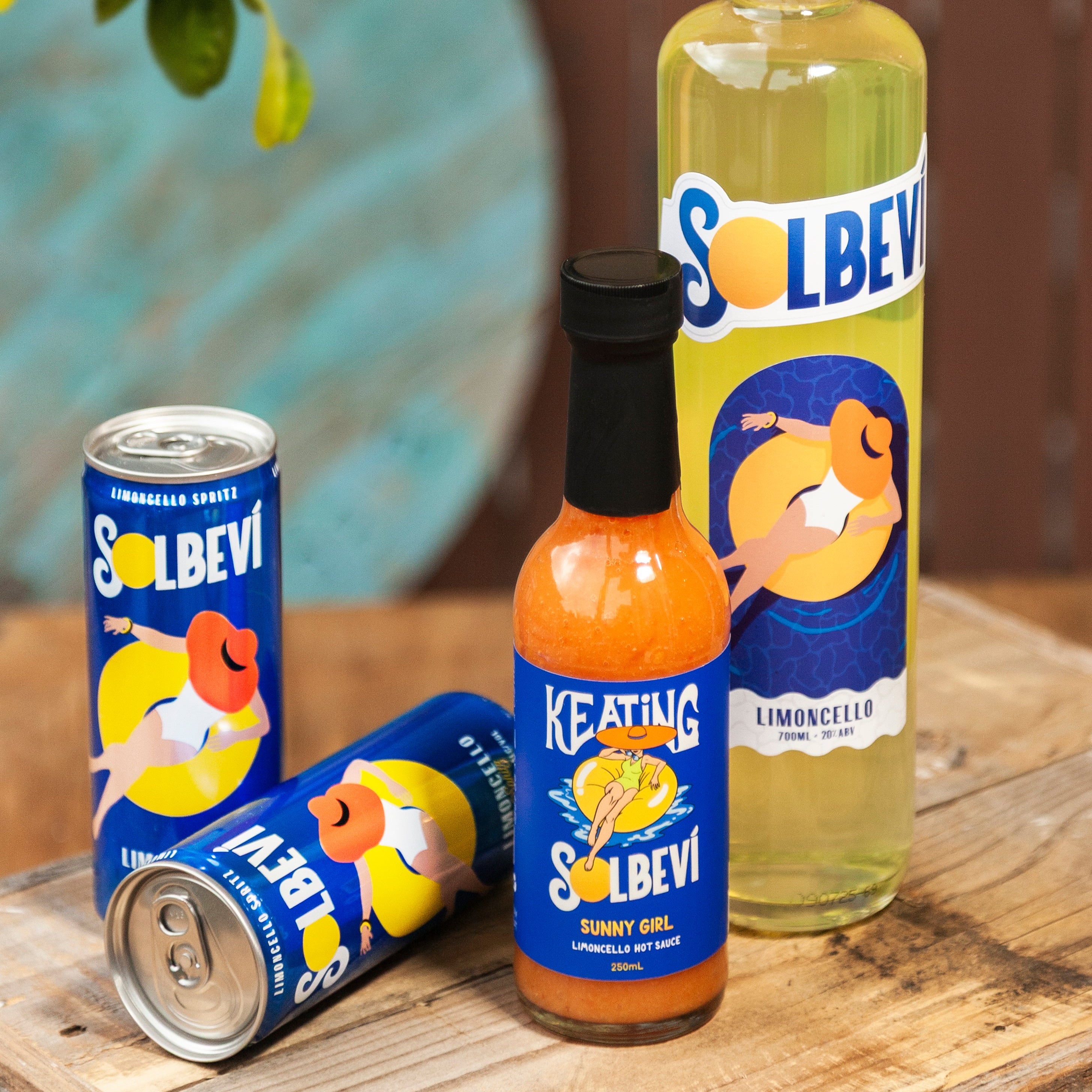Sunny Girl – Limoncello Hot Sauce 250ml (Solbevi x Keating & Co)