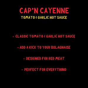 Cap'n Cayenne [Tomato & Garlic Hot Sauce]