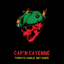 Load image into Gallery viewer, Cap&#39;n Cayenne [Tomato &amp; Garlic Hot Sauce]