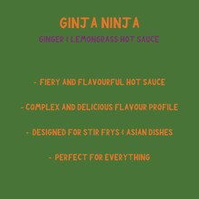 Load image into Gallery viewer, Ginja Ninja [Ginger &amp; Lemongrass Hot Sauce]