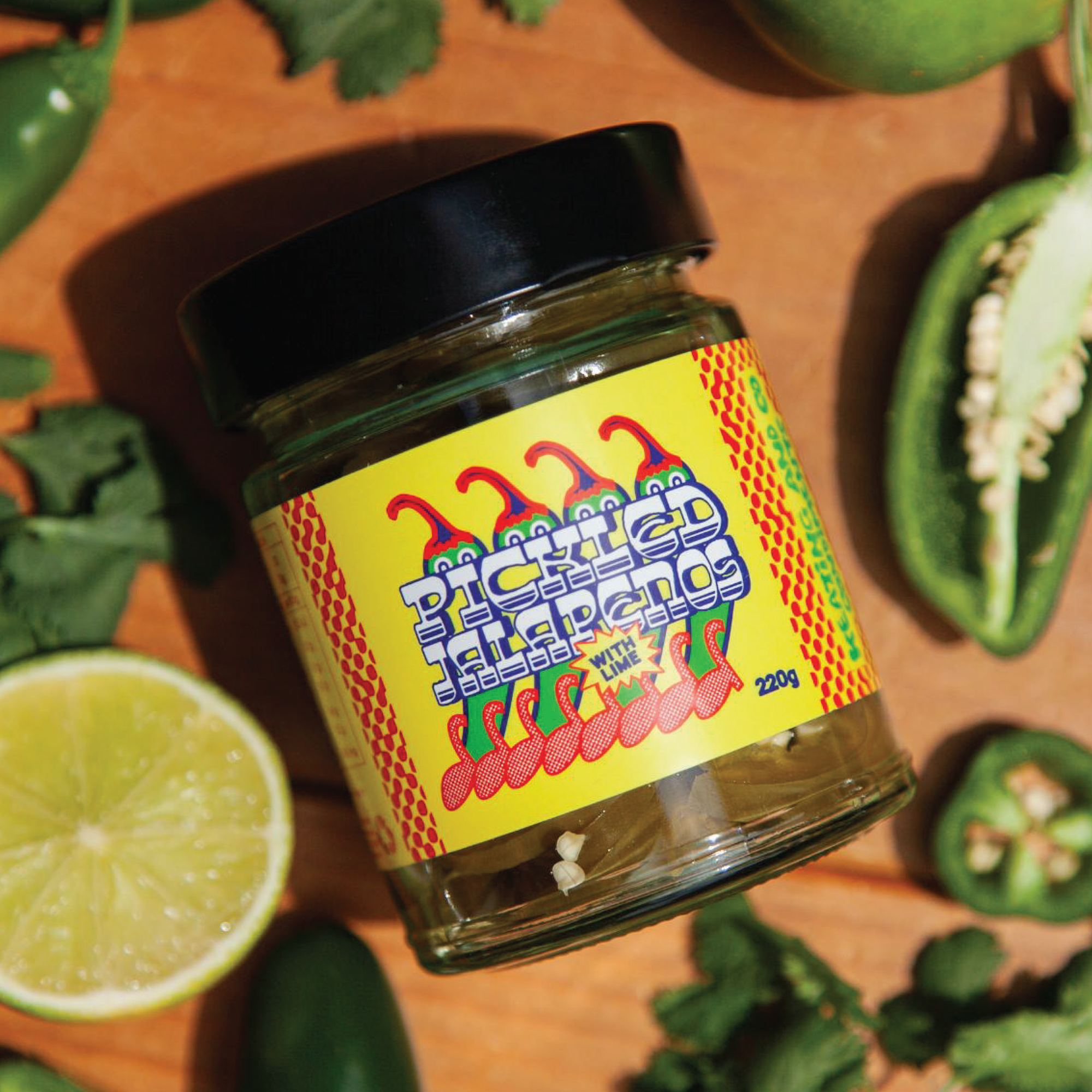 Pickled Jalapeno with Lime (250g)
