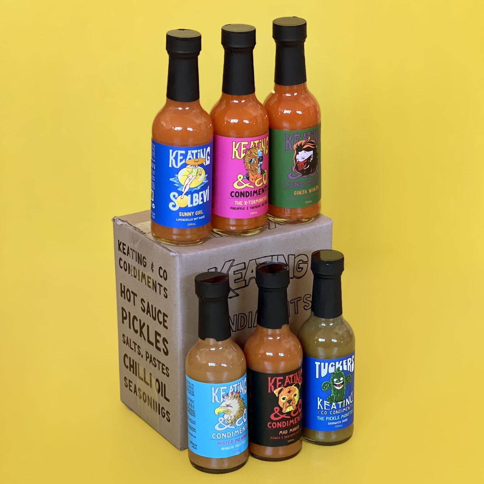 The Dream Team – Hot Sauce Bundle (6 Pack)