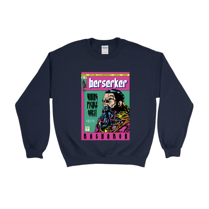 Comic book crew necks