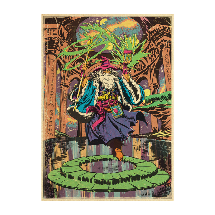 Wizard Pickles A3 Limited Print