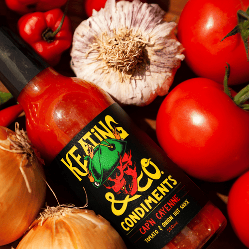 Cap'n Cayenne [Tomato & Garlic Hot Sauce]