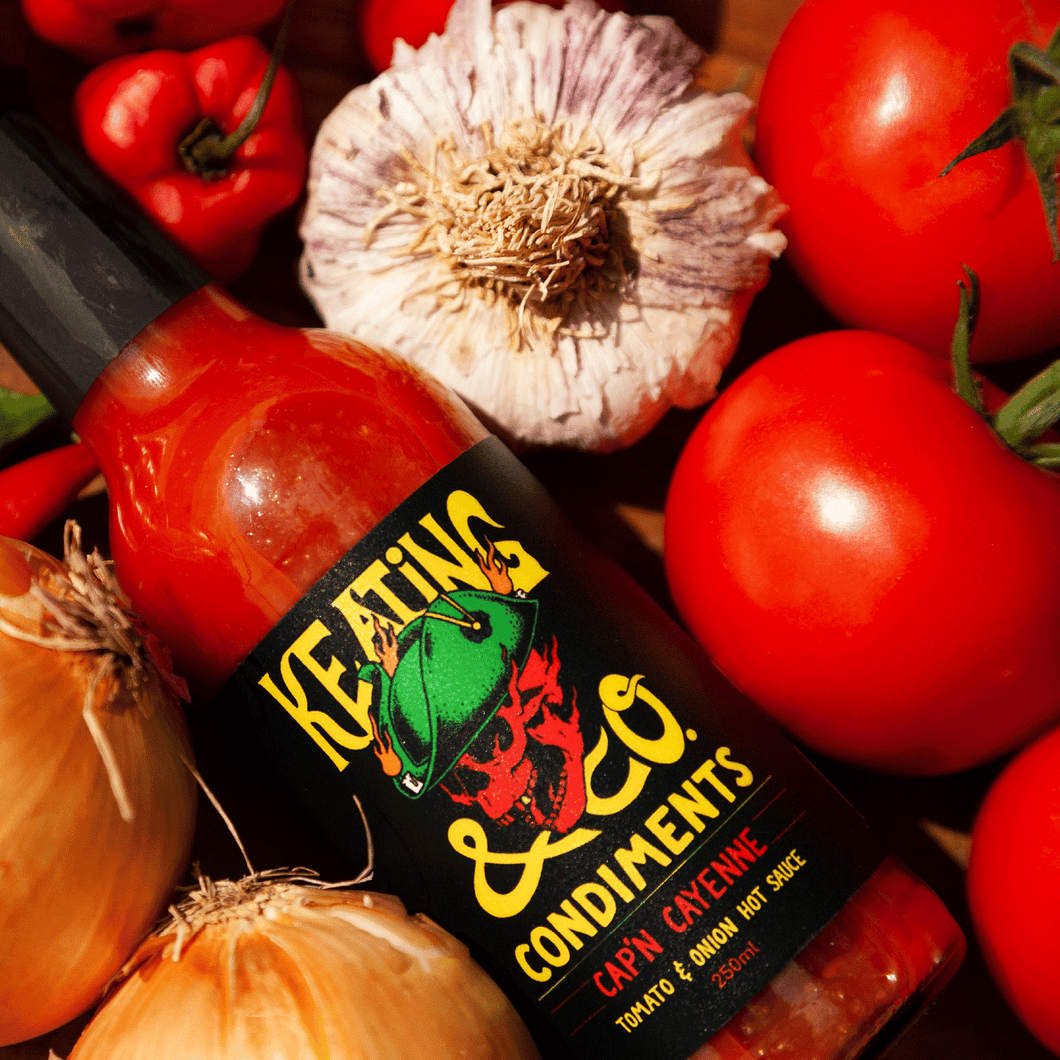 Cap'n Cayenne [Tomato & Garlic Hot Sauce]