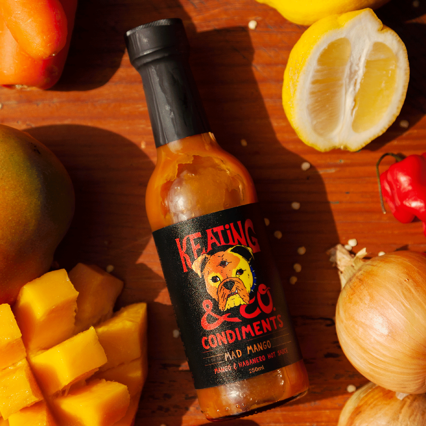 Mad Mango – Strong Mango & Habanero Hot Sauce (250ml)